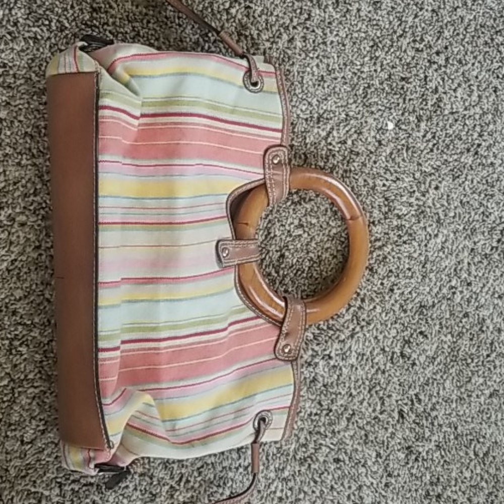 Fossil multi-colored purse